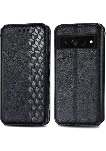 Google Piksel 7 Pro Flip Kapak Kılıf Cüzdan Fonksiyonu Için Kılıf (Yurt Dışından)