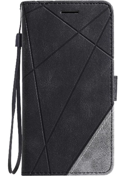IPhone Xs Max Pu Deri Kart Tutucu Kickstand Manyetik Cüzdan (Yurt Dışından)