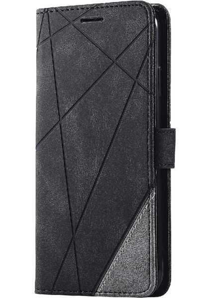 IPhone Xs Max Pu Deri Kart Tutucu Kickstand Manyetik Cüzdan (Yurt Dışından)
