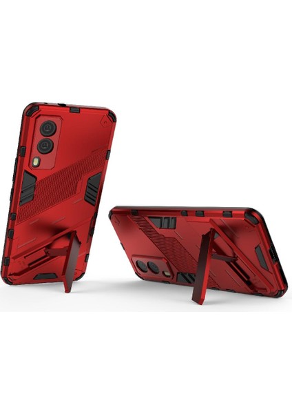 Vivo V21E 5g Kickstand Koruyucu Kapak Sağlam Askeri Için Kılıf (Yurt Dışından) indirimleri