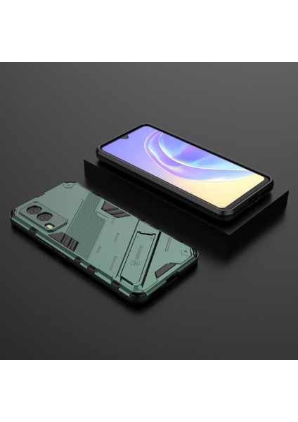 Vivo V21E 5g Kickstand Koruyucu Kapak Sağlam Askeri Için Kılıf (Yurt Dışından) fiyatları