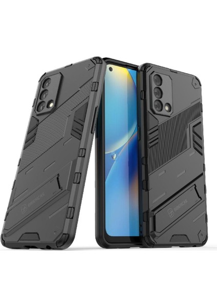Oppo A74 4g Sağlam Askeri Koruyucu Kapak Kickstand Için Kılıf (Yurt Dışından)
