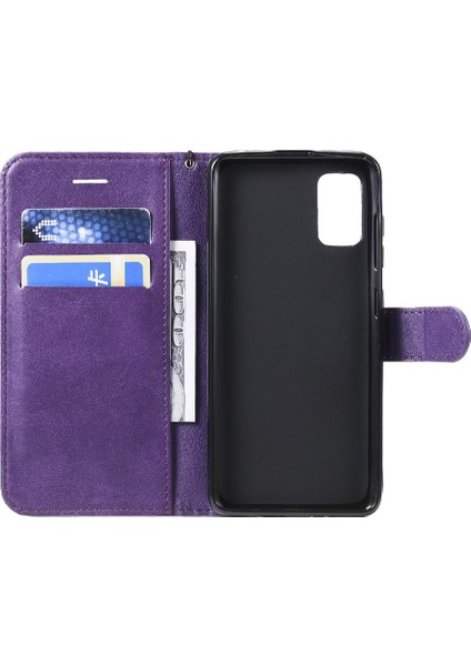 Samsung Galaxy Flip Yüksek Kaliteli Deri Klasik Düz Renk Için Flip Case (Yurt Dışından) fırsatları