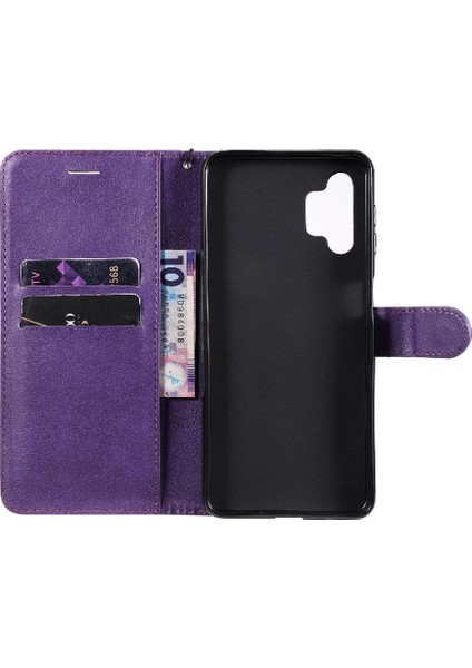 Kart Yuvası ile Samsung Galaxy A32 5g Klasik Düz Renk Için Flip Case (Yurt Dışından) indirimleri