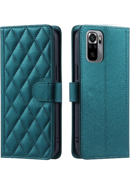Telefon Kılıfı Için Xiaomi Redmi Not 10 4g Flip Folio Cüzdan Manyetik Kart (Yurt Dışından)