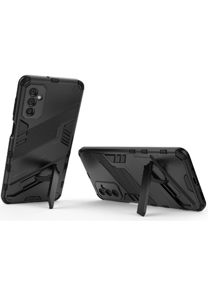 Samsung Galaxy M52 5g Sağlam Askeri Kickstand Koruyucu Kapak (Yurt Dışından)