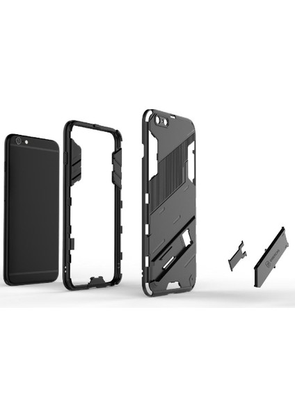 Iphone 6 Için Kılıf Artı Koruyucu Kapak Sağlam Askeri Kickstand (Yurt Dışından) fiyatları