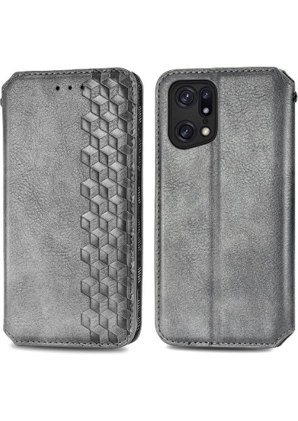 Oppo Bulmak Için Kılıf X5 Pro Zarif Iş Deri Çanta Cüzdan Fonksiyonu (Yurt Dışından)