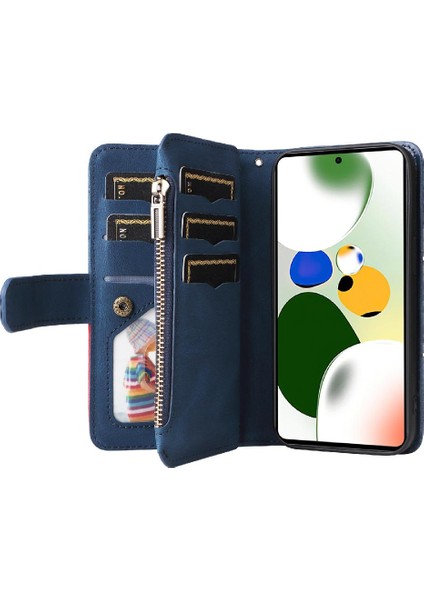 Xiaomi Poco X5 Pro 5g Için Kılıf Kart Yuvası Standı ile Dokuz Kart Yuvaları Tarzı (Yurt Dışından)