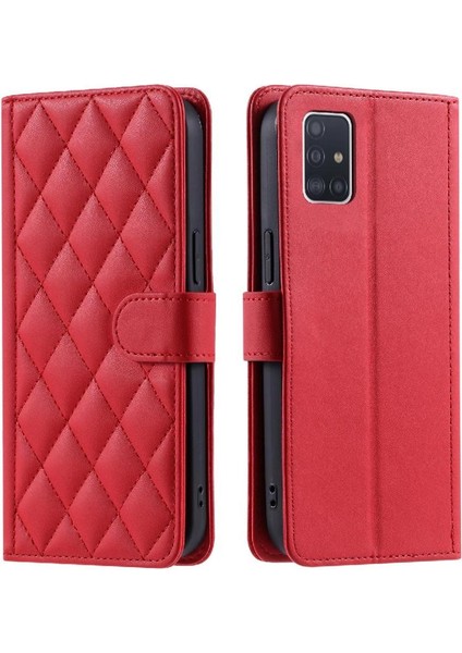 Samsung Galaxy A51 4g Kart Yuvaları Için Telefon Kılıfı Tutucu El Kayışı Flip (Yurt Dışından)