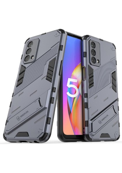 Oppo A93 5g Koruyucu Kapak Için Kılıf Kickstand Sağlam Askeri (Yurt Dışından)