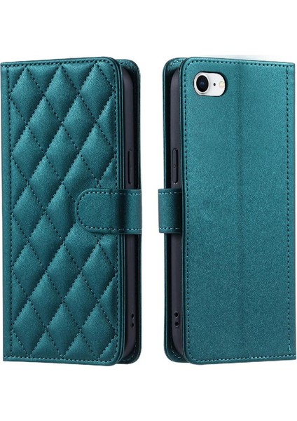 Telefon Kılıfı Için iphone 6/6s Flip Folio Cüzdan Manyetik El Kayışı Kart (Yurt Dışından)
