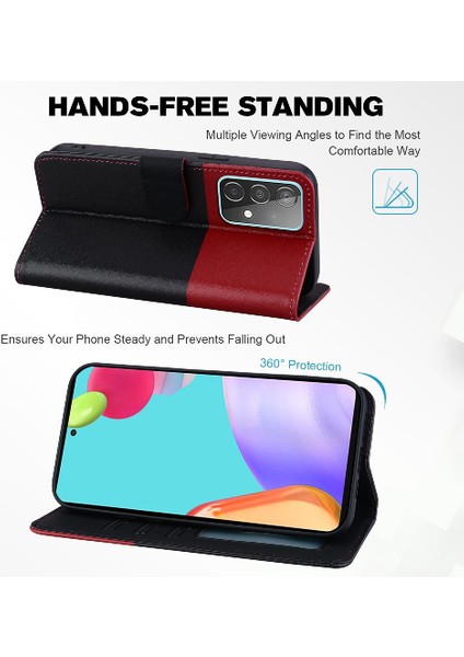 SZY Mall Samsung Galaxy Case 5g Için Kılıf Cüzdan Kılıf Kapak Çevirin Darbeye (Yurt Dışından)