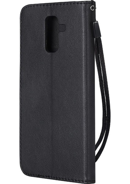 Samsung Galaxy A6 Artı 2018 Yüksek Kaliteli Deri Iş Için Flip Case (Yurt Dışından)