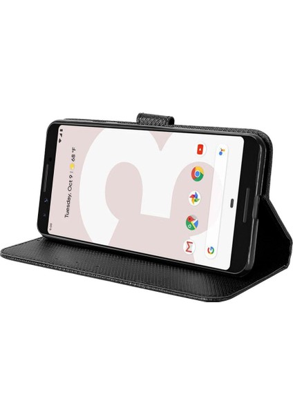 Google Piksel 3 Kickstand Kart Tutucu Kapak Manyetik Cüzdan Için Kılıf (Yurt Dışından) indirimleri