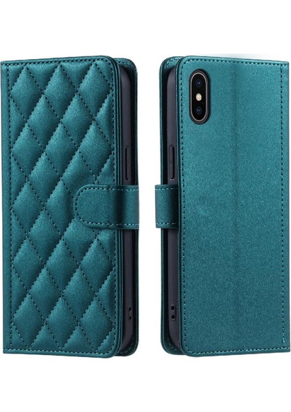 Iphone Xs Max Flip Folio Cüzdan Kafes Manyetik Kart El Telefon Kılıfı (Yurt Dışından)