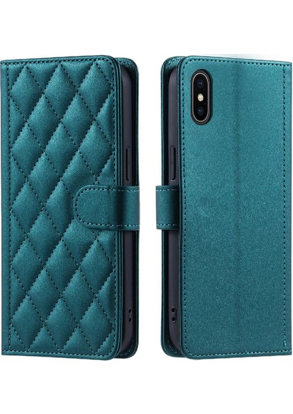 Iphone Xs Max Flip Folio Cüzdan Kafes Manyetik Kart El Telefon Kılıfı (Yurt Dışından)