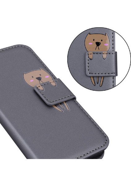 Google Piksel 3A Basit Iş Darbeye Deri Çanta Için Flip Case (Yurt Dışından)