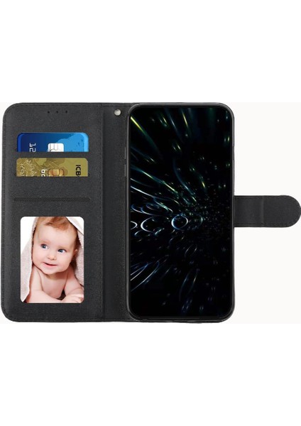 Xiaomi Redmi Için Not 13 4g Kart Ekleme Darbeye Kapak Kapak Pu (Yurt Dışından)