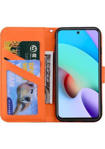 Xiaomi Redmi Not 11 Için Flip Case 4g Darbeye Deri Kılıf Basit Flip (Yurt Dışından)