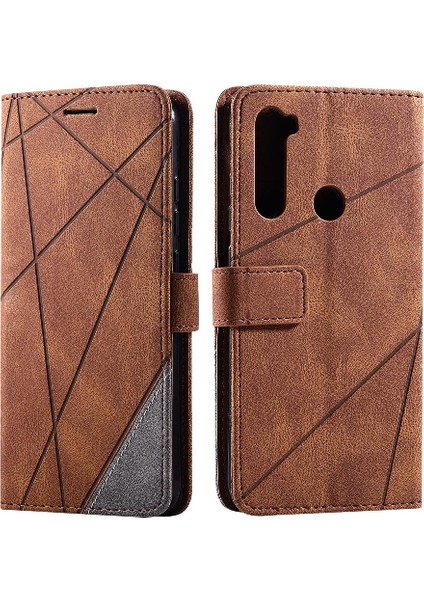 Xiaomi Redmi Not 8 Için Kılıf Manyetik Kart Tutucu Kickstand Darbeye Pu (Yurt Dışından) fırsatları