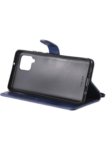 Samsung Galaxy Flip 5g Klasik Düz Renk Iş Cüzdan Için Flip Case (Yurt Dışından)