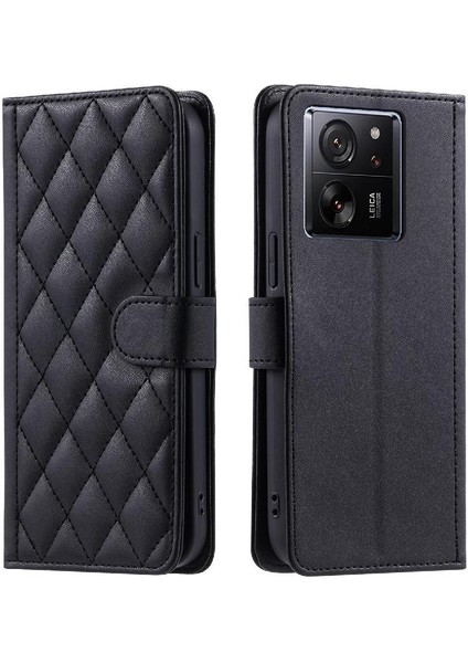 Telefon Kılıfı Için Xiaomi Redmi K60 Ultra Kafes El Kayışı Flip Folio Kart (Yurt Dışından)