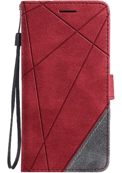 IPhone Xs Max Pu Deri Kart Tutucu Kickstand Manyetik Cüzdan (Yurt Dışından)