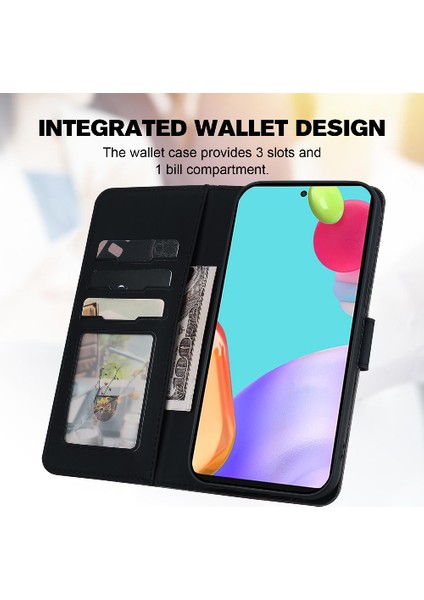 Samsung Galaxy Case 5g Için Kılıf Cüzdan Kılıf Kapak Çevirin Darbeye (Yurt Dışından)