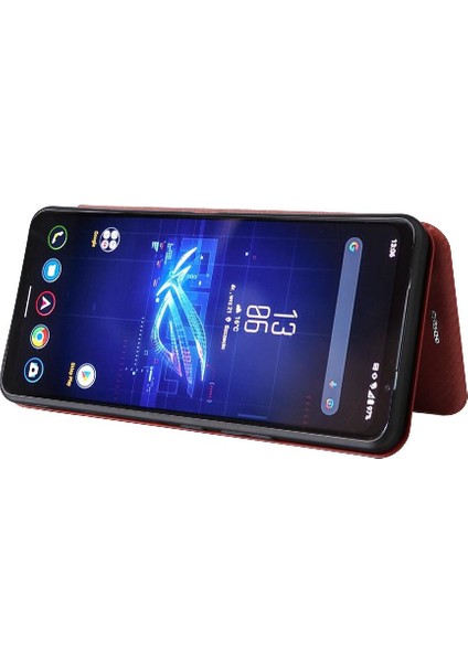 Kart Tutucu Kickstand ile Asus Rog Telefon 8 Tam Koruma Için Kılıf (Yurt Dışından)