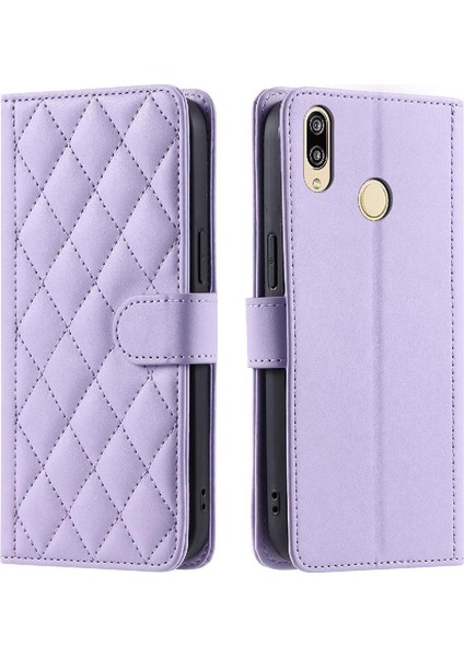 Telefon Kılıfı Için Huawei P Akıllı 2019 Flip Folio Cüzdan Kart Yuvaları Tutucu (Yurt Dışından)