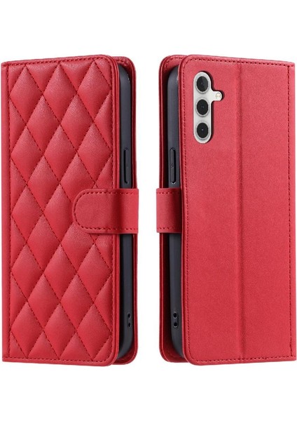 Samsung Galaxy A34 5g El Kayışı Kafes Kart Yuvaları Tutucu Için Telefon Kılıfı (Yurt Dışından)