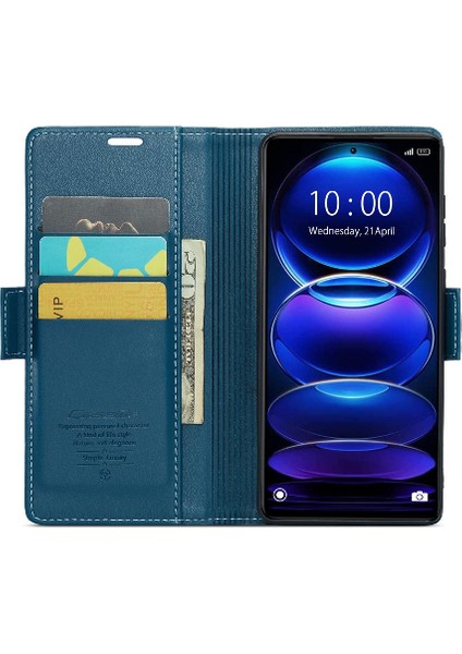Xiaomi Poco X5 Pro 5g Anti Dolandırıcılık Kart Yuvası Cüzdan Durumda (Yurt Dışından)