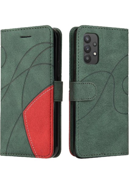 Kart Yuvası Standı ile Samsung Galaxy A32 4g Kickstand Koruyucu Kılıf (Yurt Dışından)