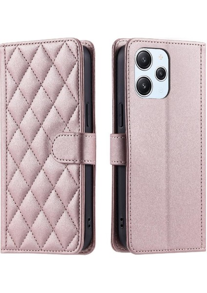 Telefon Kılıfı Için Xiaomi Redmi 12 4g El Kayışı Kart Yuvaları Tutucu Flip Folio (Yurt Dışından)