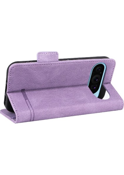 Kart Tutucu Kickstand Tam Koruma Fiber ile Google Pixel 9 Için Kılıf (Yurt Dışından) fırsatları