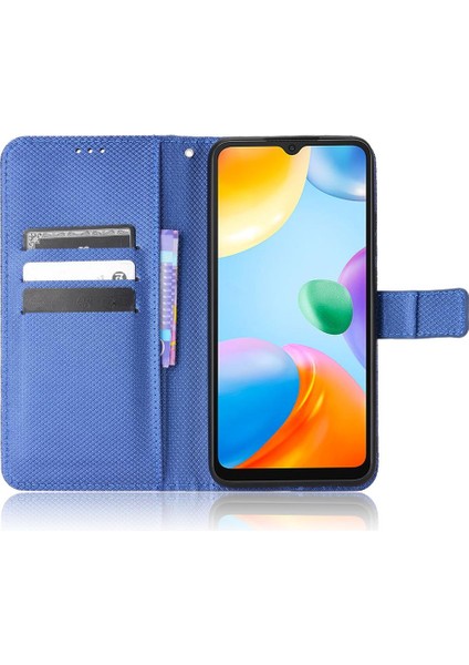 Xiaomi Redmi 10C Kart Tutucu Için Kickstand Manyetik Cüzdan Kapak (Yurt Dışından) indirimleri
