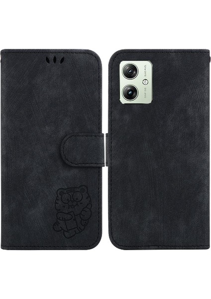 Motorola Moto G54 5g Için Kılıf Cüzdan Kılıf Tutucu Kapak Flip Folio Kart (Yurt Dışından)
