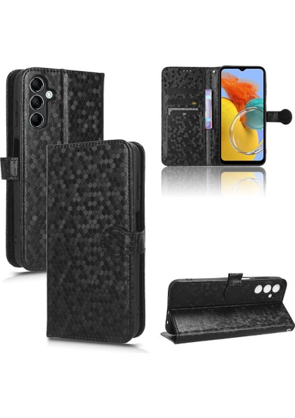 Samsung Galaxy M14 5g Için Kılıf Deri Cüzdan Kapak Geometrik Desen (Yurt Dışından) fiyatları