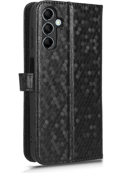 Samsung Galaxy M14 5g Için Kılıf Deri Cüzdan Kapak Geometrik Desen (Yurt Dışından) modelleri