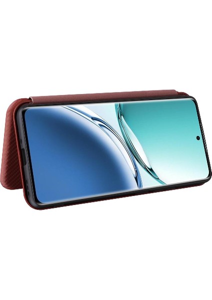 Oppo A3 Pro Tam Koruma Kartı Ekleme Manyetik Karbon Için Kılıf (Yurt Dışından)