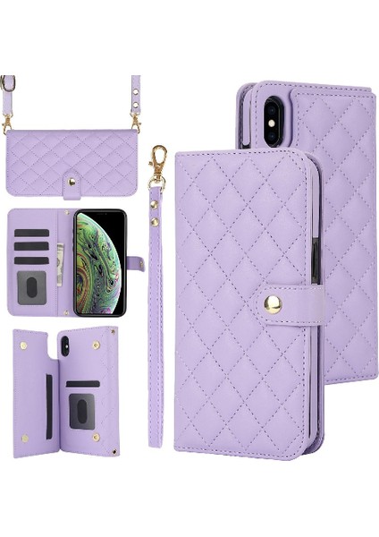 Iphone X/xs Premium Koruma Anti Hırsızlık Fırça Crossbody Stil 5 (Yurt Dışından)