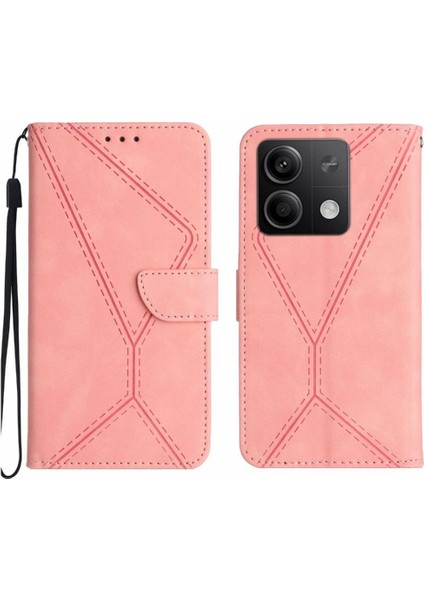 Xiaomi Redmi Not 13 4g Için Kılıf Yüksek Kalite Tpu Deri Cüzdan Yumuşak Pu (Yurt Dışından)