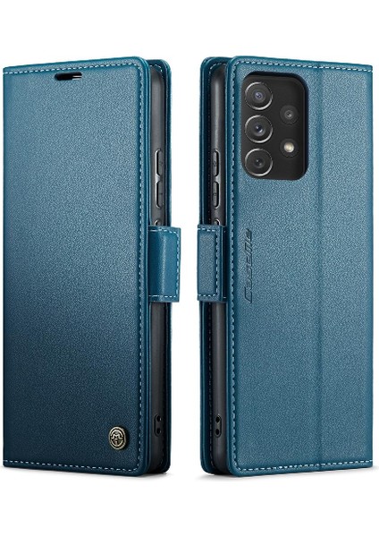 Samsung Galaxy A72 Kart Yuvası Darbeye Dayanıklı Durumda Cüzdan Durumda (Yurt Dışından)