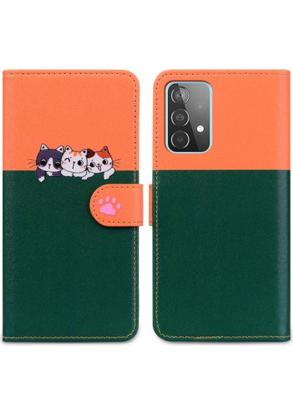 Samsung Galaxy Case 5g Için Kılıf Cüzdan Kılıf Kapak Çevirin Darbeye (Yurt Dışından)