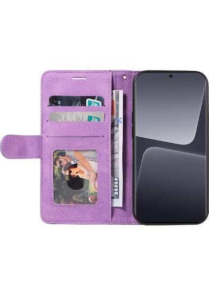 Xiaomi 13 Pro Kickstand Koruyucu Pu Deri Flip Folio Kılıf (Yurt Dışından) modelleri