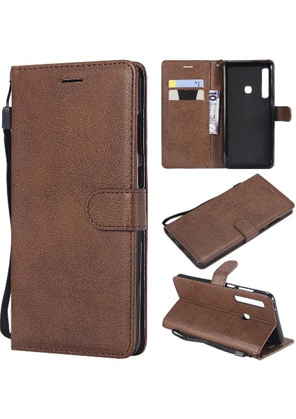 Kart Yuvası Iş Cüzdan Telefon ile Samsung Galaxy A9 2018 Için Flip Case (Yurt Dışından)