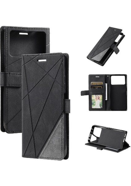 Xiaomi Poco M4 Pro 4g Manyetik Cüzdan Flip Folio Kart Tutucu Pu (Yurt Dışından)