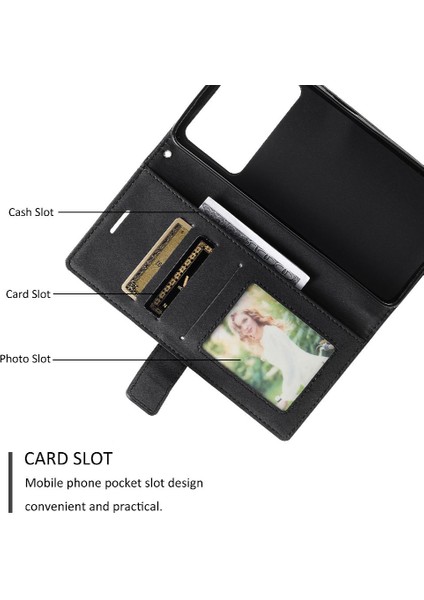 Xiaomi Poco M4 Pro 4g Manyetik Cüzdan Flip Folio Kart Tutucu Pu (Yurt Dışından)