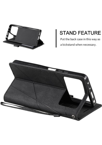Xiaomi Poco M4 Pro 4g Manyetik Cüzdan Flip Folio Kart Tutucu Pu (Yurt Dışından)